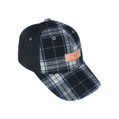 Flinders Wool Blend Check Cap - Saddleworld Devonport