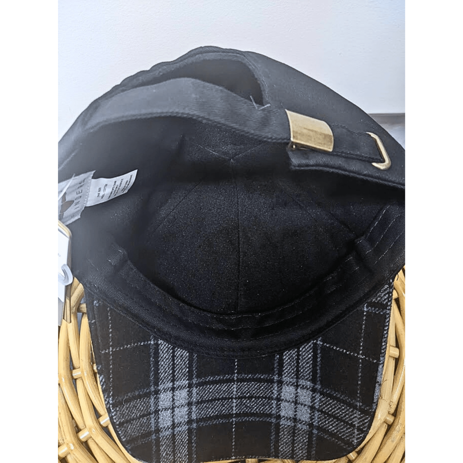 Flinders Wool Blend Check Cap - Saddleworld Devonport