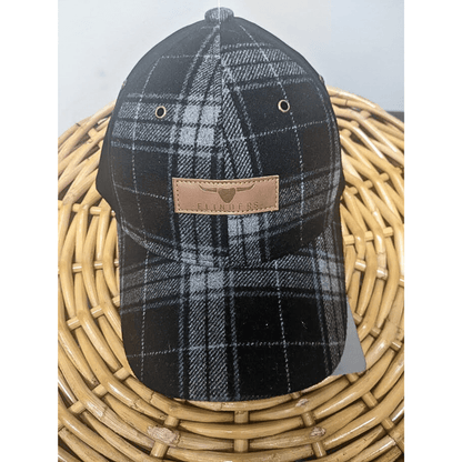 Flinders Wool Blend Check Cap - Saddleworld Devonport