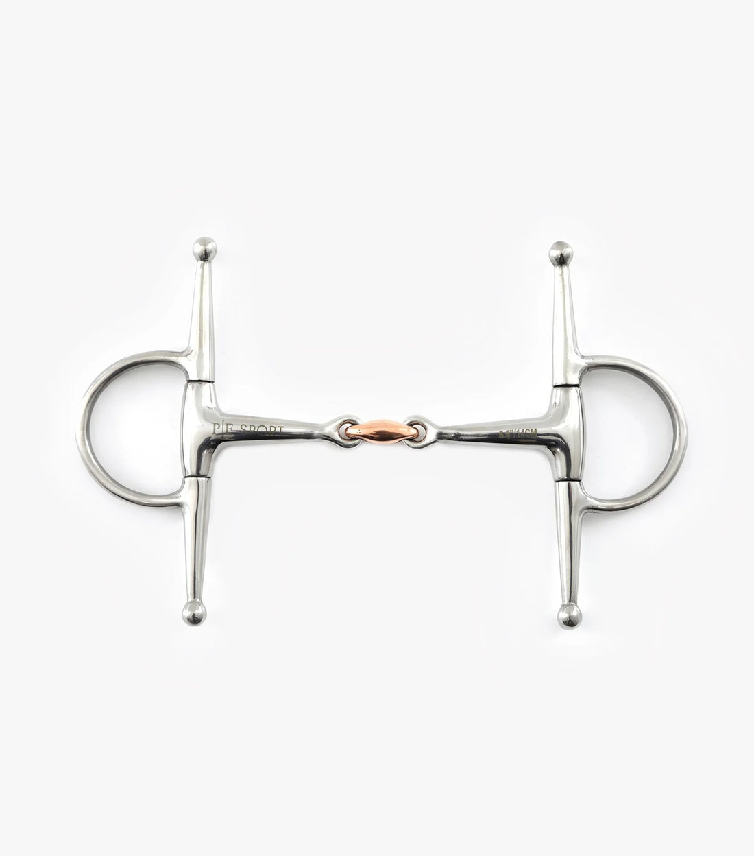 PEI Full Cheek Snaffle With Copper Lozenge