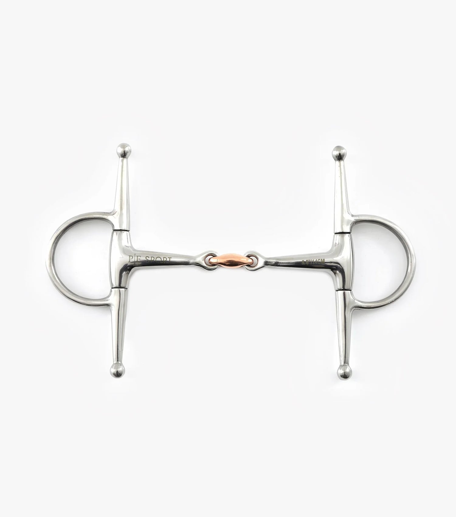PEI Full Cheek Snaffle With Copper Lozenge