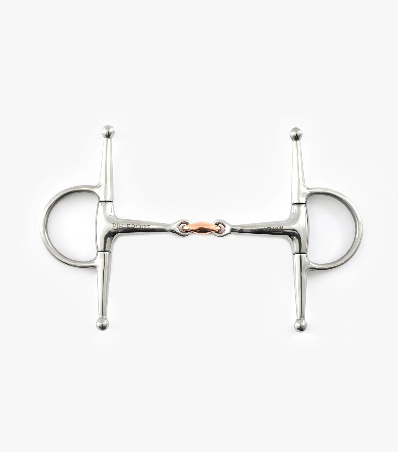 PEI Full Cheek Snaffle With Copper Lozenge