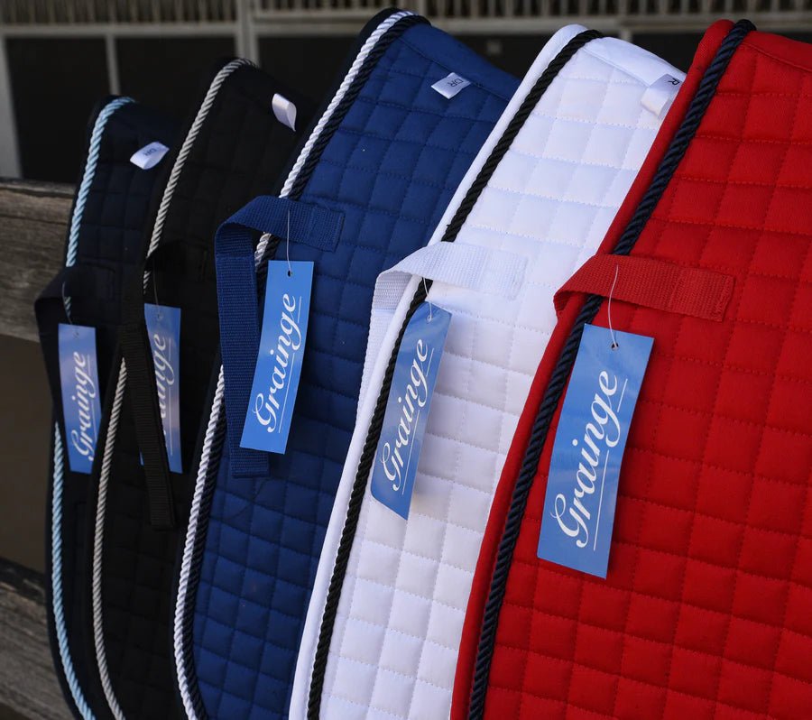 Grainge Deluxe Dressage Saddle Pad - Saddleworld Devonport