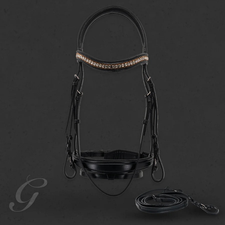 Grainge Dressage Bling Bridle - Saddleworld Devonport