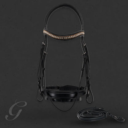 Grainge Dressage Bling Bridle - Saddleworld Devonport