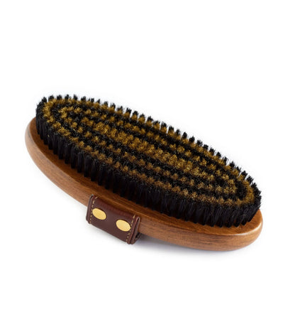 Hairy Pony Copper Bristle Body Brush - Saddleworld Devonport