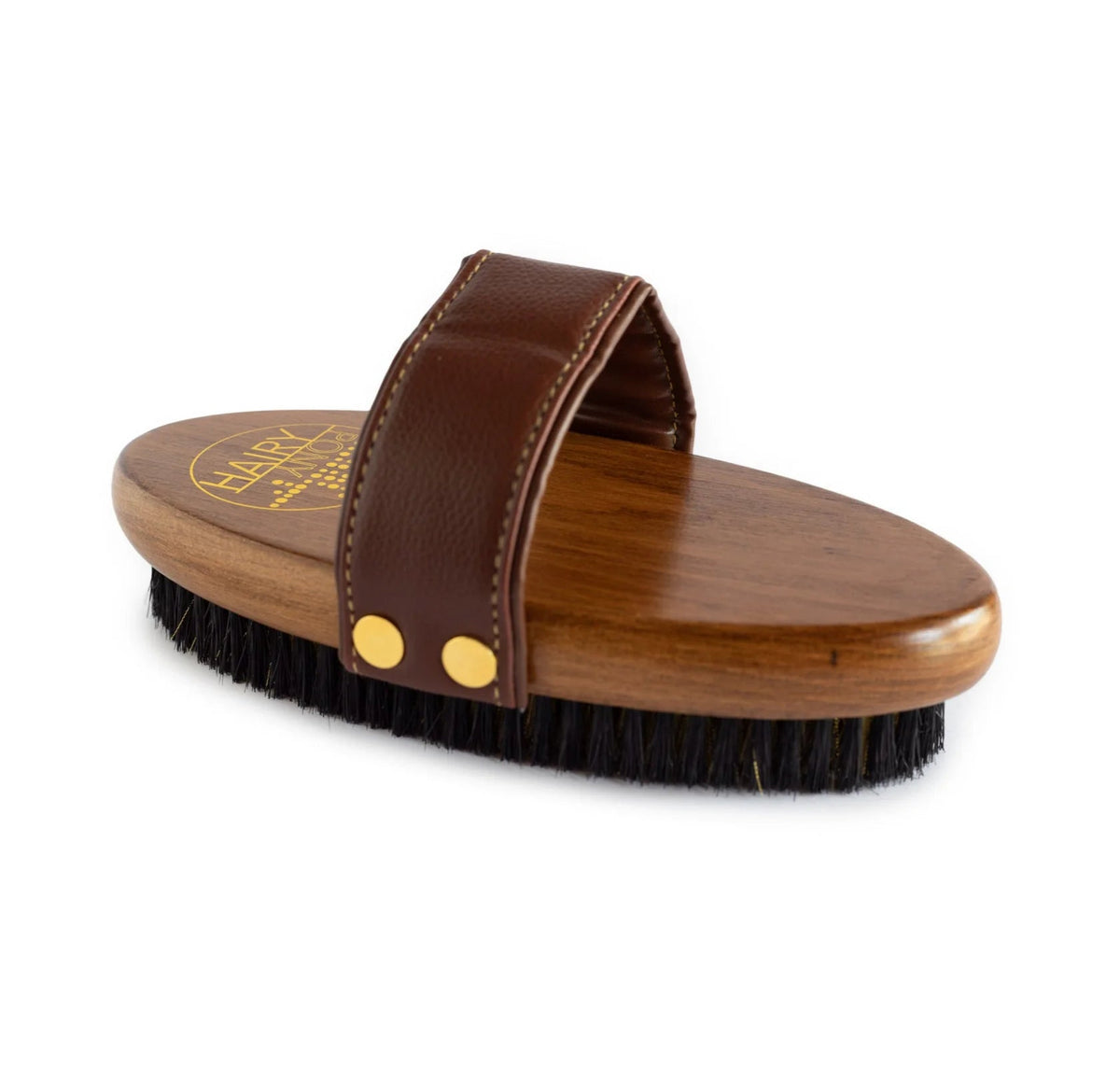 Hairy Pony Copper Bristle Body Brush - Saddleworld Devonport