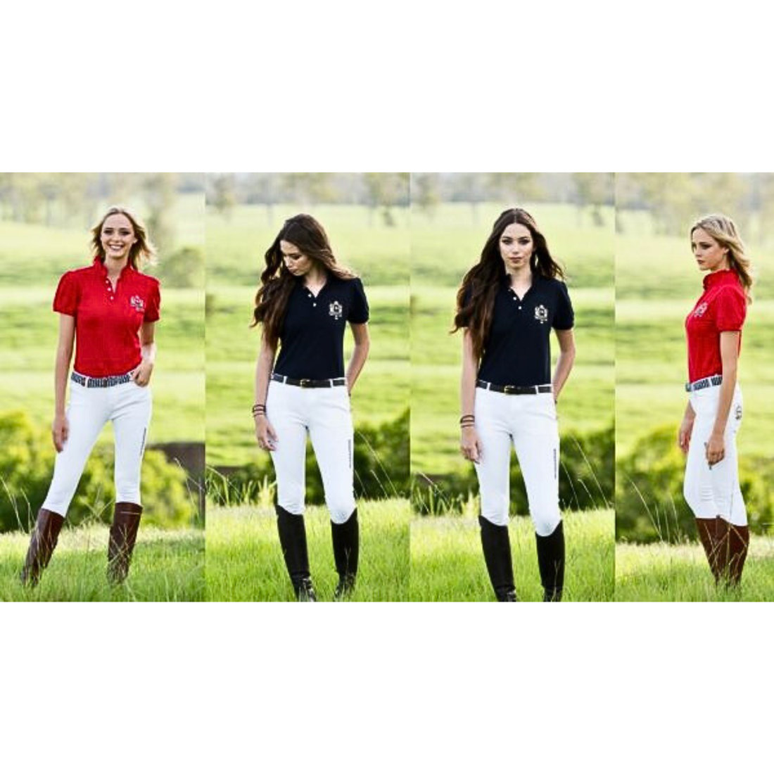 Hampton &amp; Harlow Ladies High-Waisted Polocrosse Jeans - Saddleworld Devonport