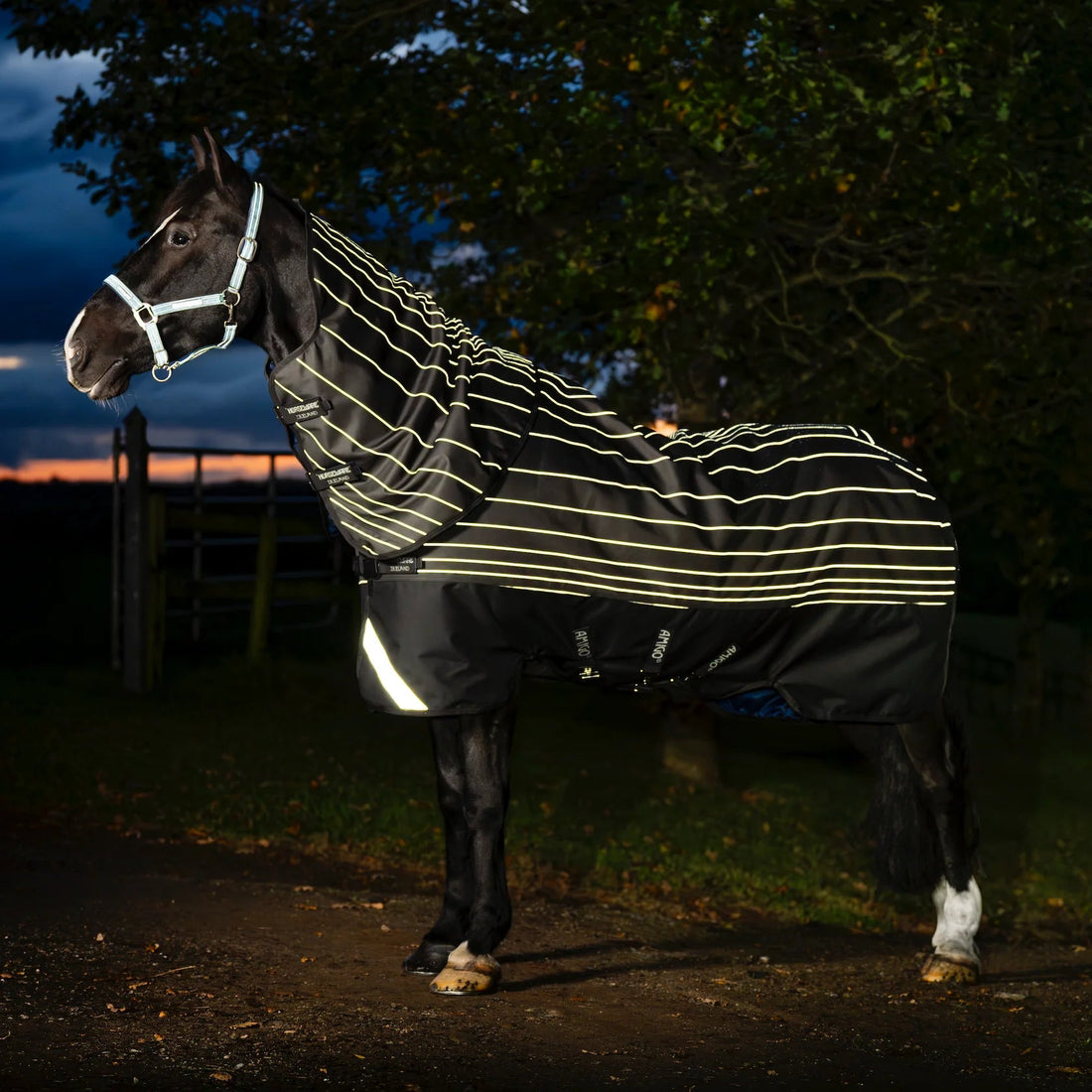 Horseware Ireland Amigo 1200D DiscFront Reflectech Plus Turnout 0g - Saddleworld Devonport