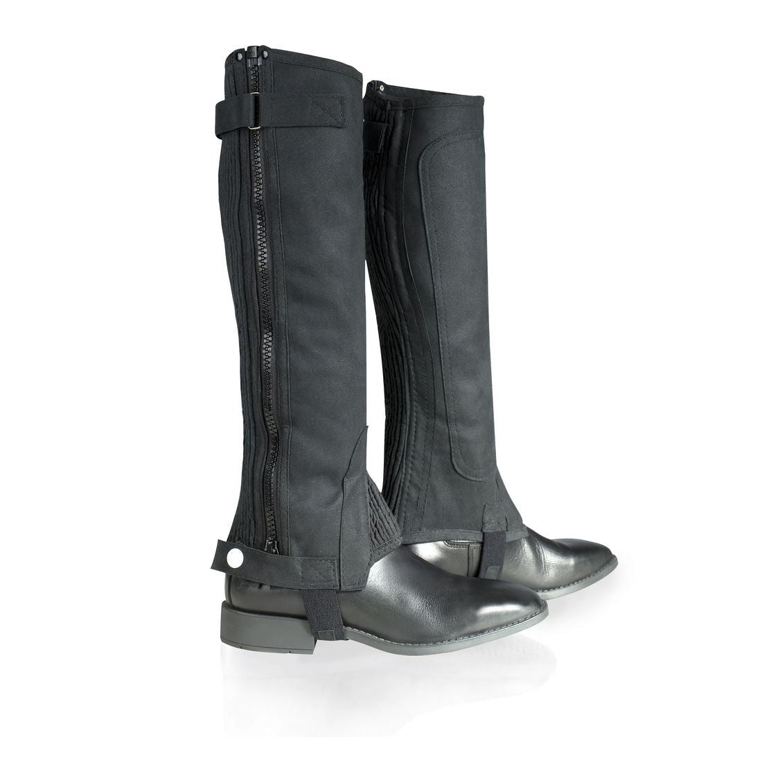 Horze Ribbed Amara Half Chaps - Saddleworld Devonport
