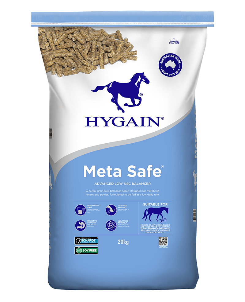 Hygain Meta Safe 20kg - Saddleworld Devonport