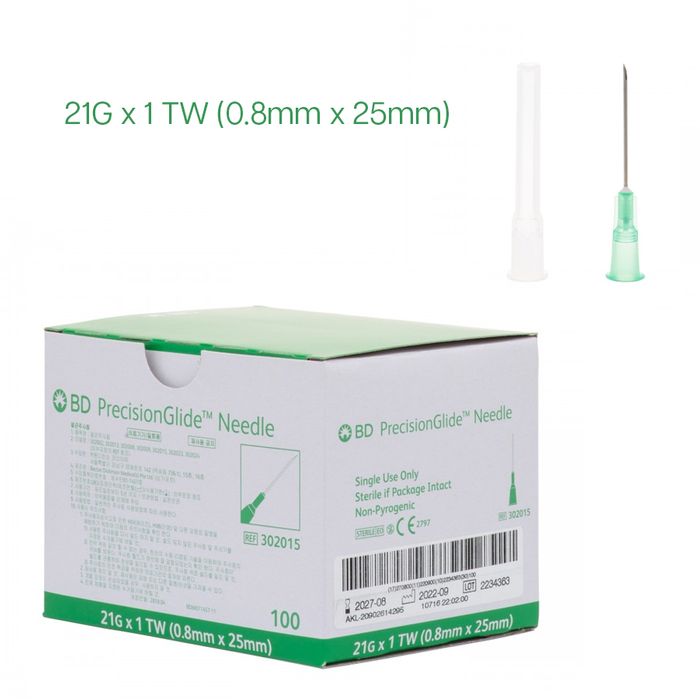 Hypodermic Needle 21G x 1 inch - Saddleworld Devonport