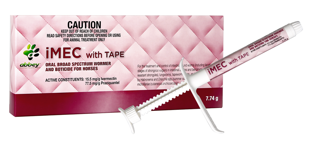 Abbey Labs iMEC™ with TAPE Oral Broad Spectrum Wormer