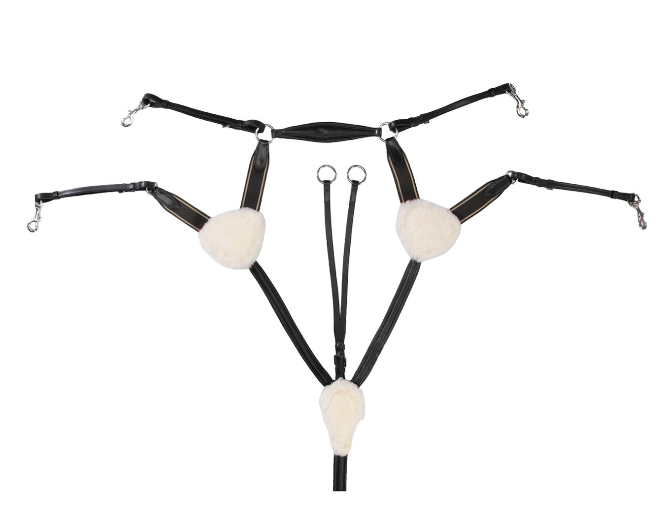 Jeremy &amp; Lord Five Point Breastplate - Saddleworld Devonport