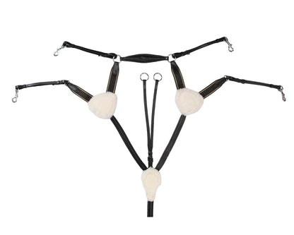 Jeremy &amp; Lord Five Point Breastplate - Saddleworld Devonport