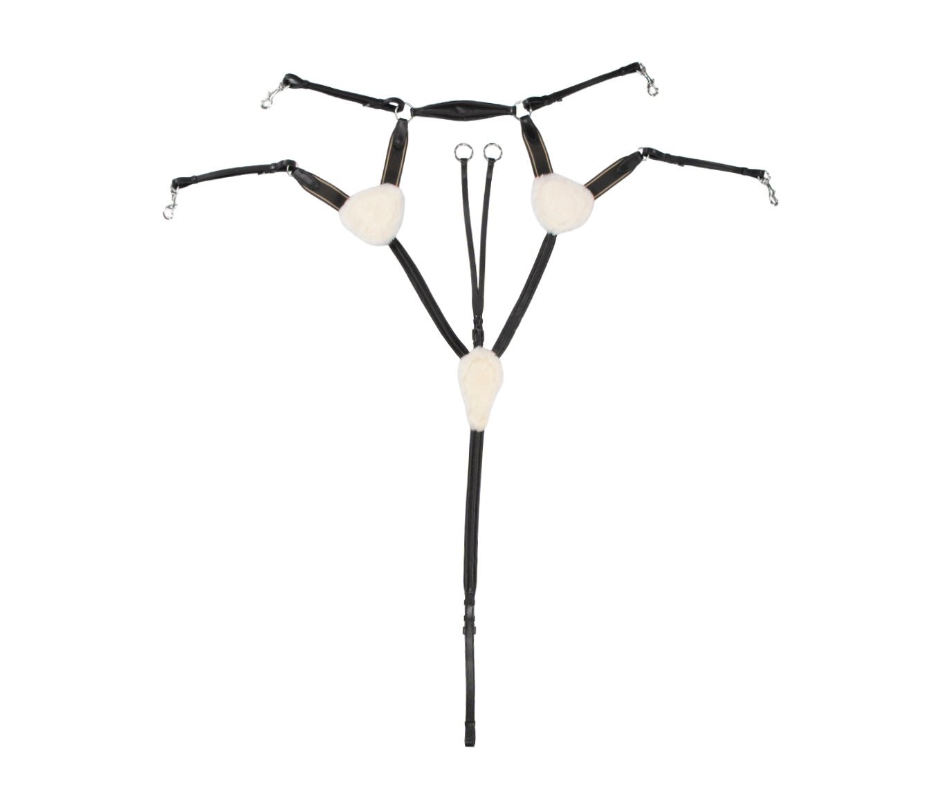 Jeremy &amp; Lord Five Point Breastplate - Saddleworld Devonport