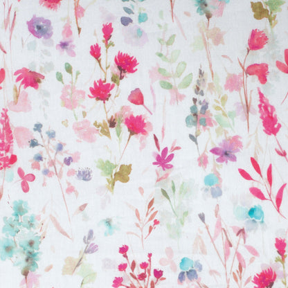 Just Country Abbey Button Down Workshirt - White Wildfowers &amp; Orchid - Saddleworld Devonport