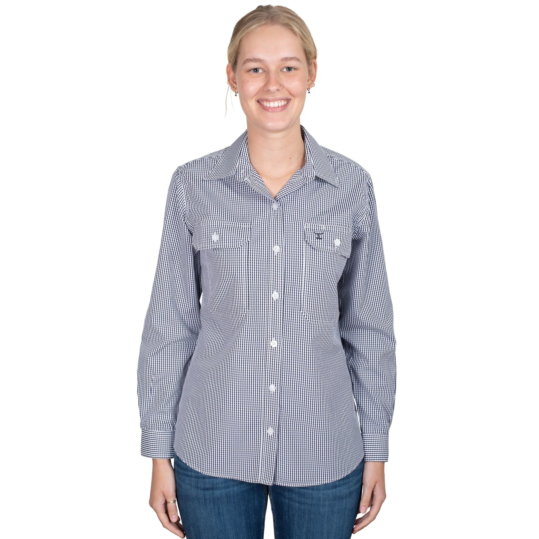 Just Country Abbey - Full Button Workshirt - Saddleworld Devonport