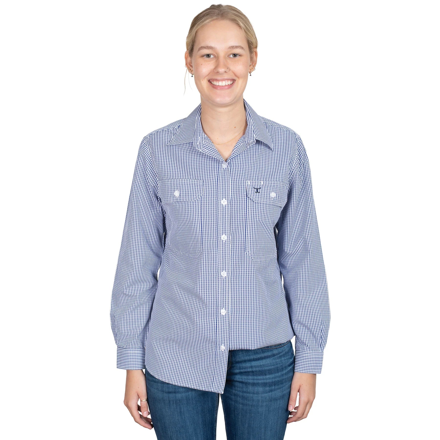 Just Country Abbey - Full Button Workshirt - Saddleworld Devonport