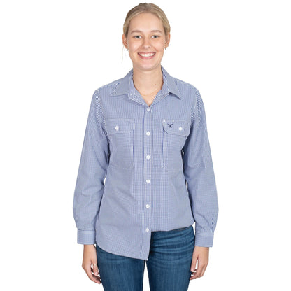 Just Country Abbey - Full Button Workshirt - Saddleworld Devonport