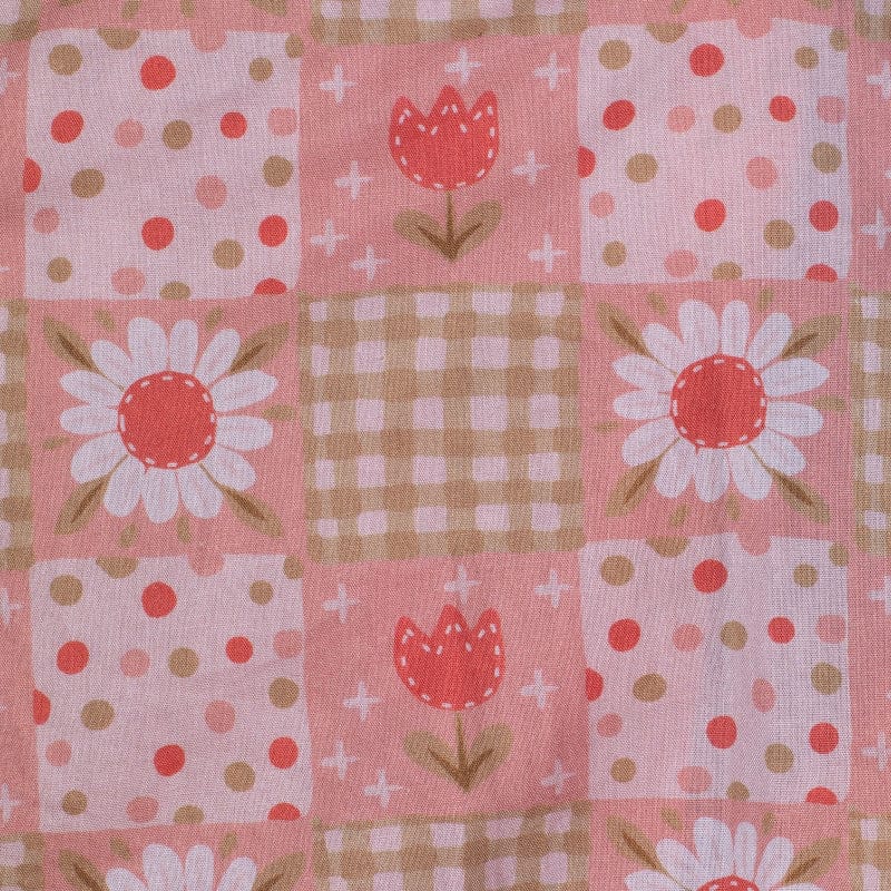 Just Country Infant Frankie Jumpsuit - Peach Daisies