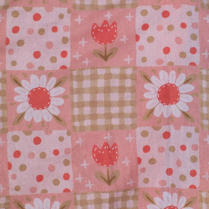 Just Country Infant Frankie Jumpsuit - Peach Daisies