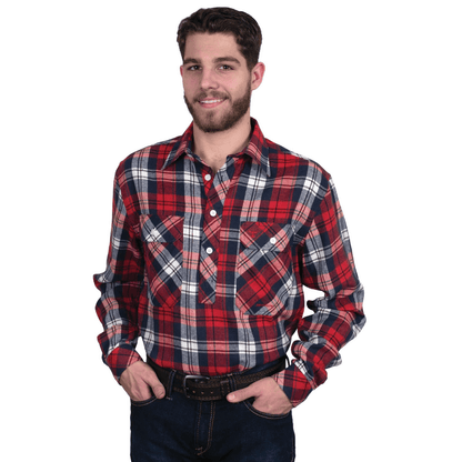 Just Country Mens Cameron Flannel Shirt - Saddleworld Devonport