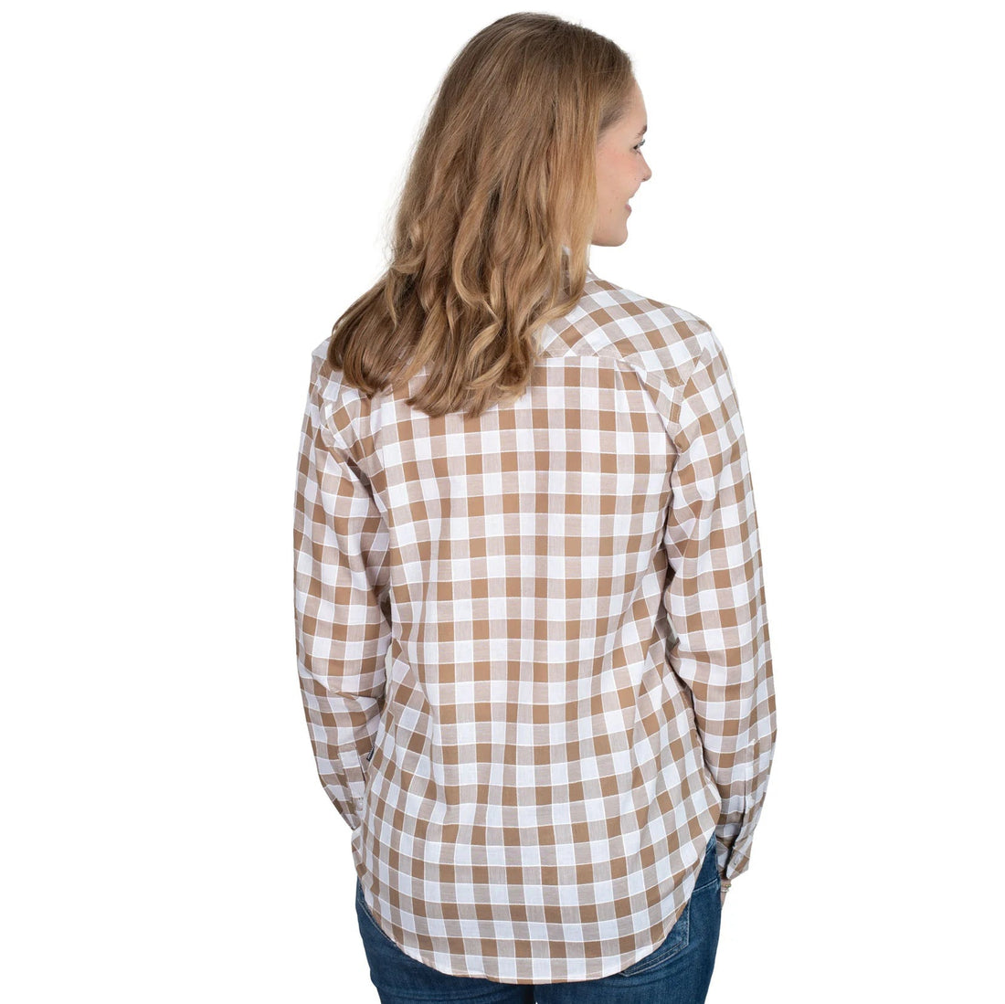 Just Country Womens Abbey Full Button Workshirt - Saddleworld Devonport
