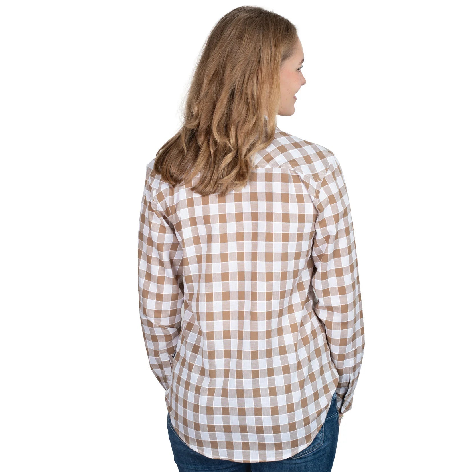 Just Country Womens Abbey Full Button Workshirt - Saddleworld Devonport