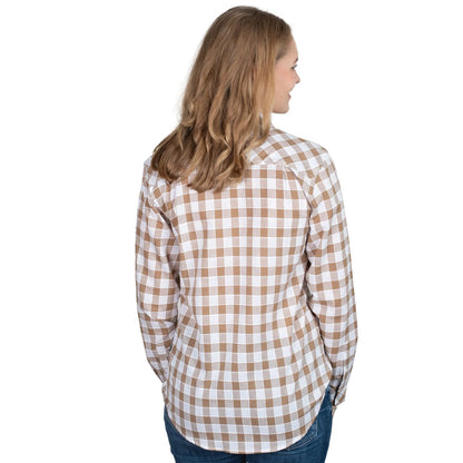 Just Country Womens Abbey Full Button Workshirt - Saddleworld Devonport