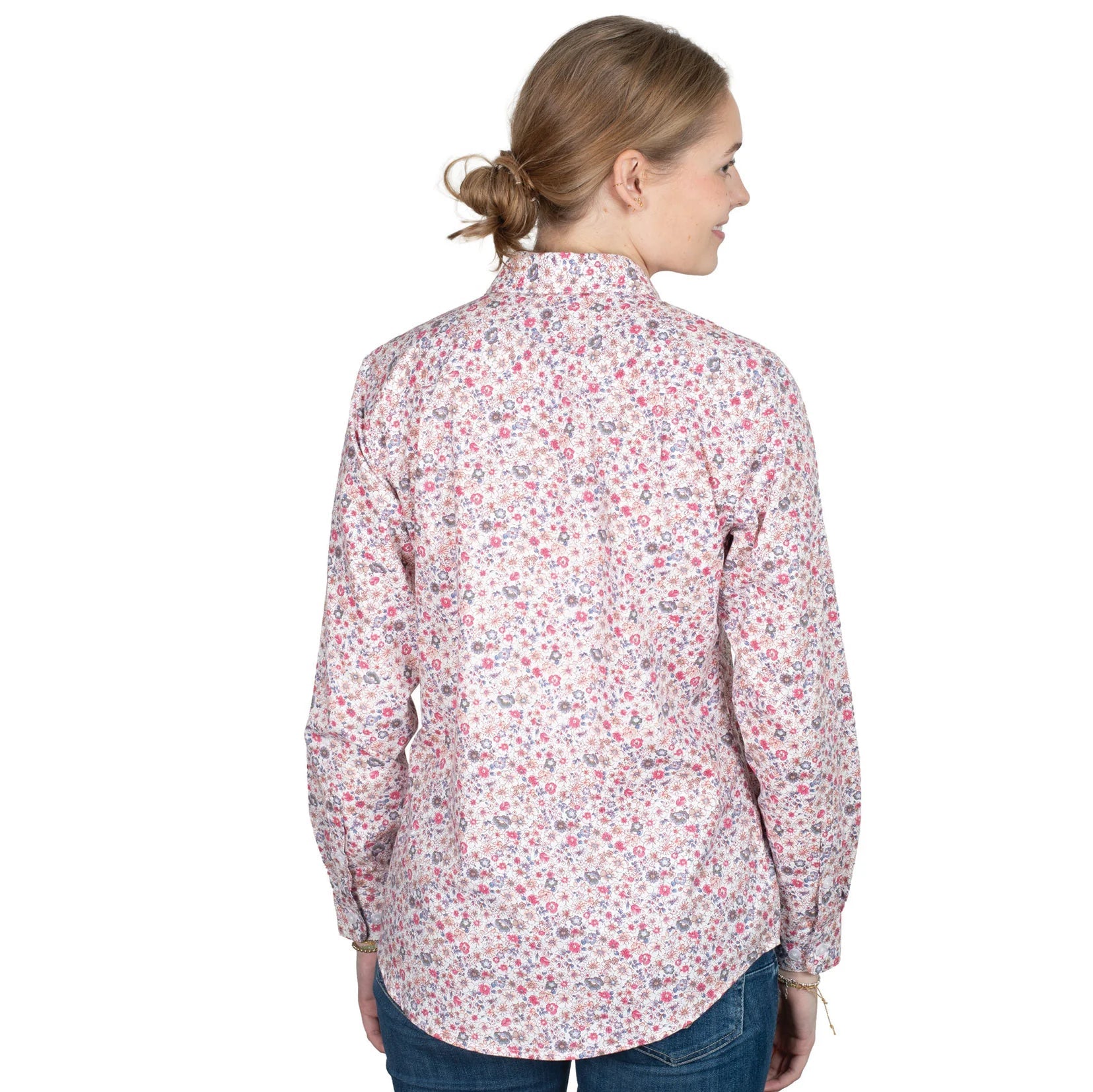 Just Country Womens Georgie Half Button Workshirt - Saddleworld Devonport