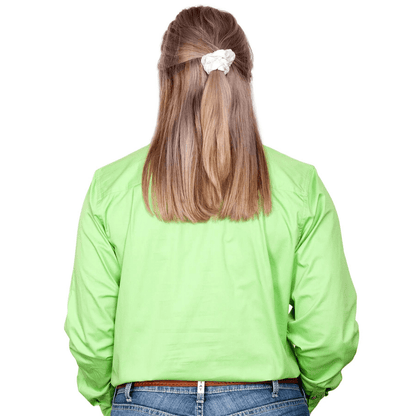 Just Country Womens Jahna Half Button Workshirt - Saddleworld Devonport