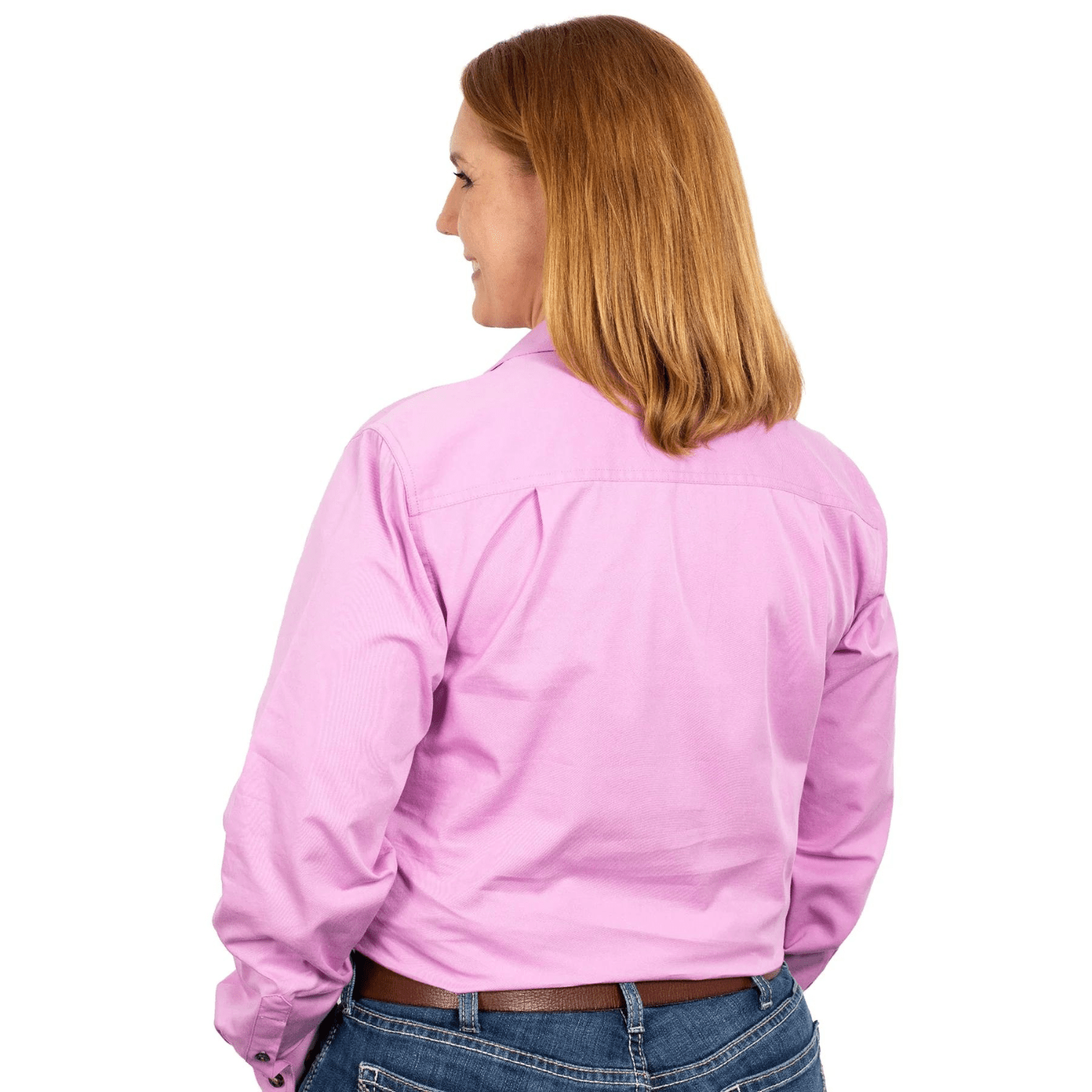Just Country Womens Jahna Half Button Workshirt - Saddleworld Devonport