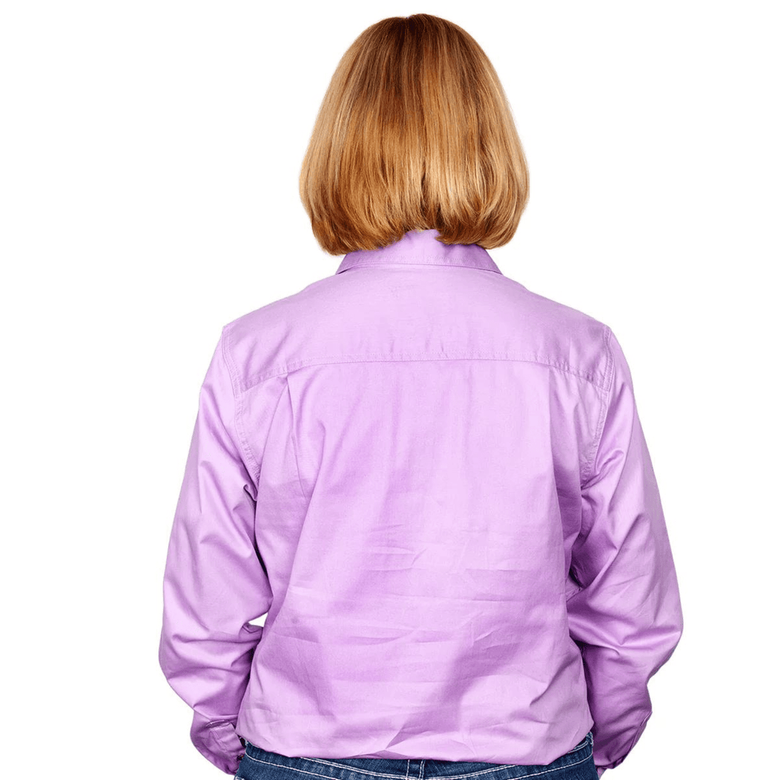 Just Country Womens Jahna Half Button Workshirt - Saddleworld Devonport