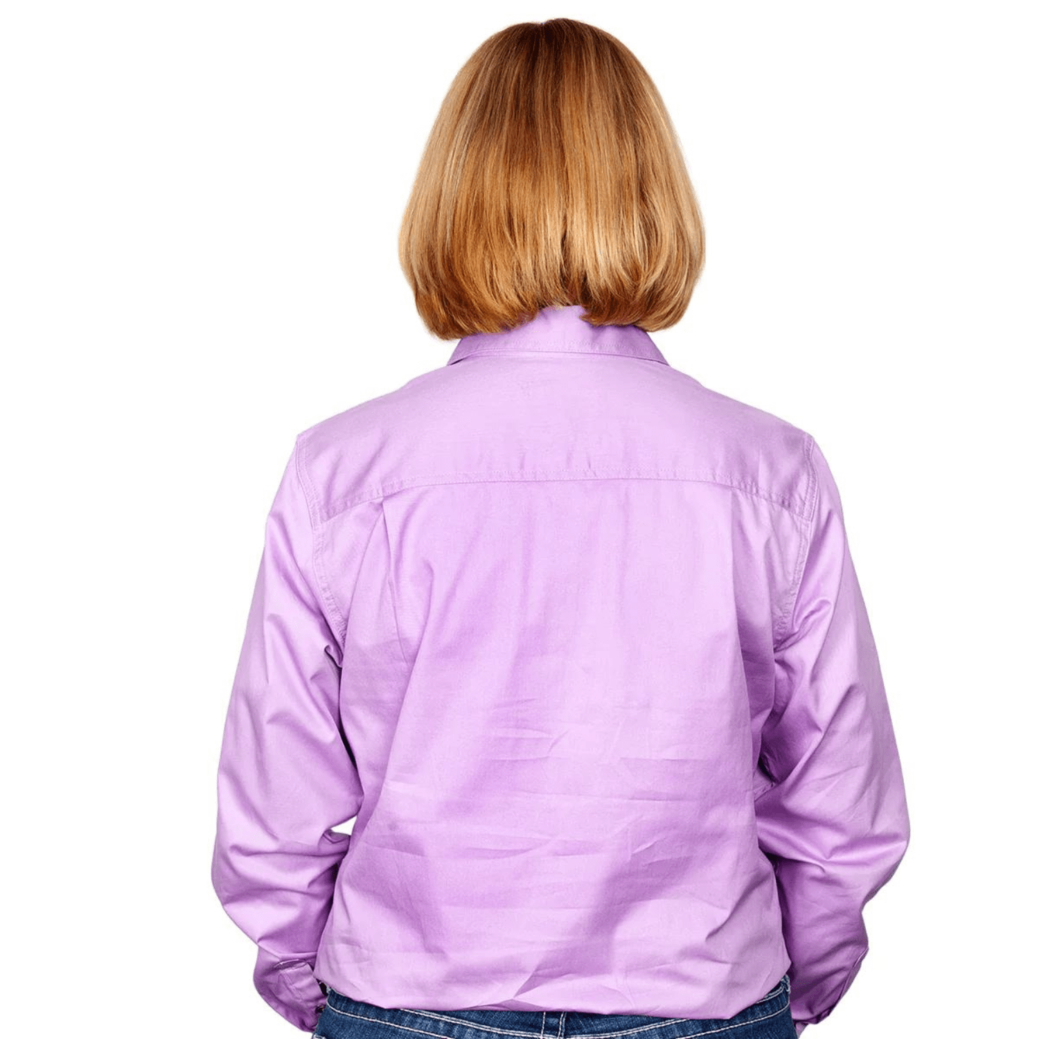 Just Country Womens Jahna Half Button Workshirt - Saddleworld Devonport