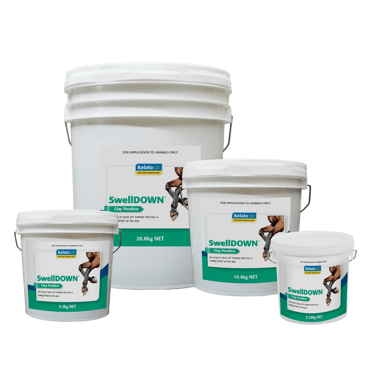 Kelato SwellDOWN - Medicated Clay Poultice - Saddleworld Devonport