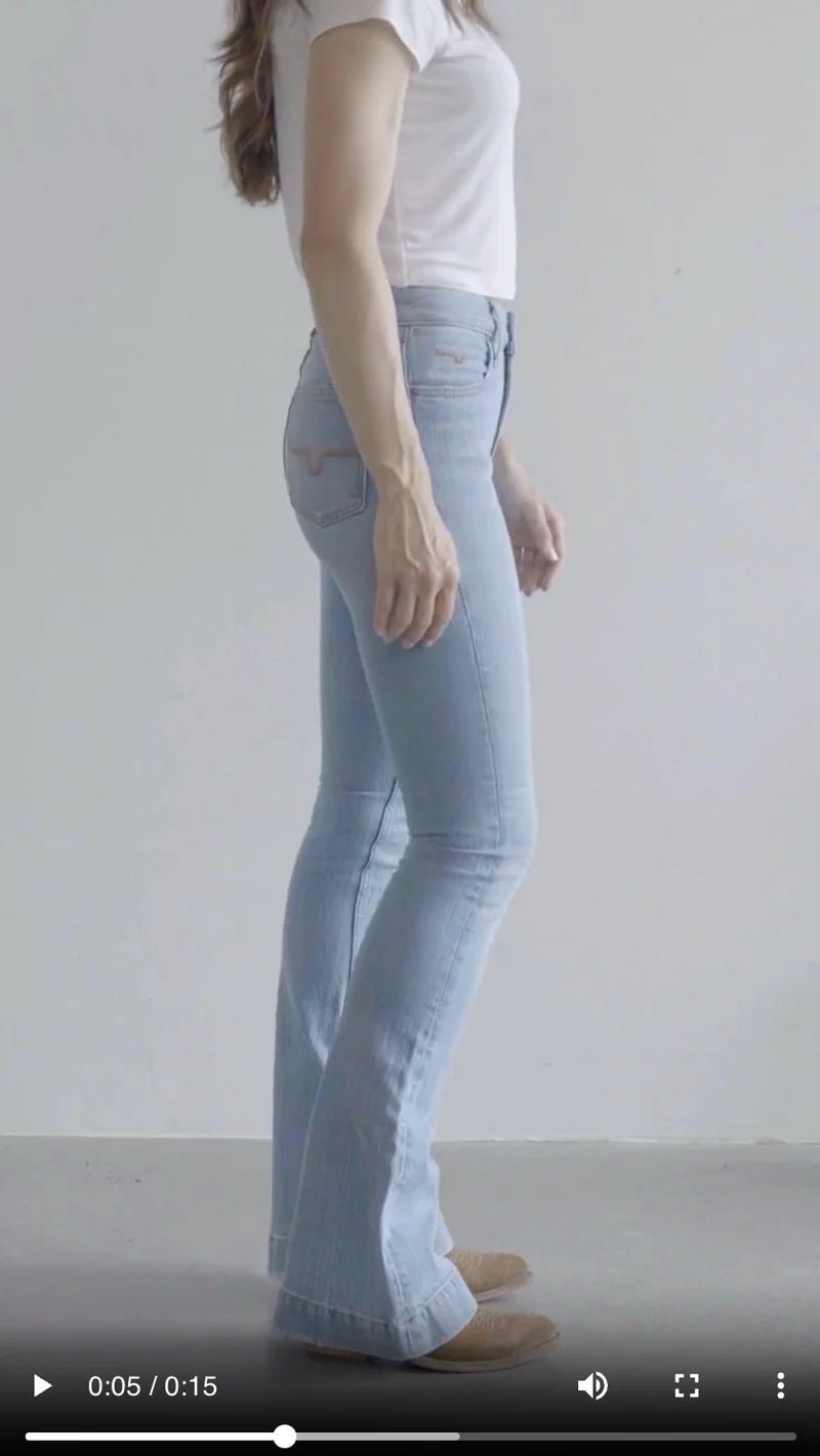 Kimes Ranch Jennifer High Rise Bootcut Jeans - Light Wash - Saddleworld Devonport