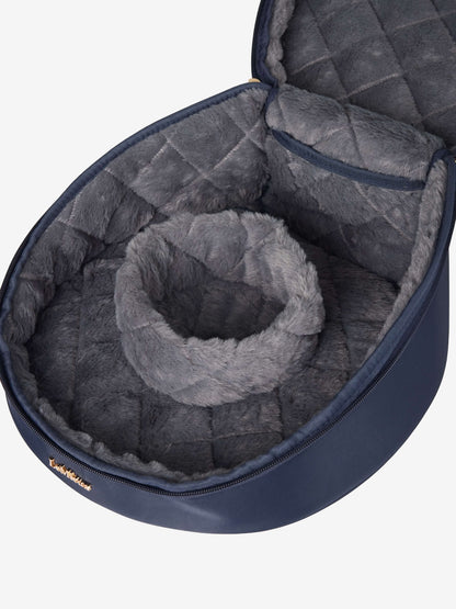 LeMieux Hat Box Navy - Saddleworld Devonport