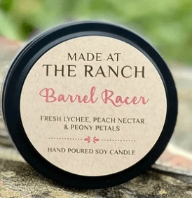 Made at the Ranch Soy Candle - Barrel Racer - Saddleworld Devonport