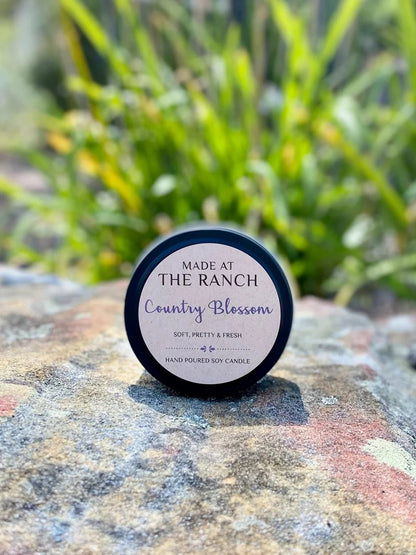 Made at the Ranch Soy Candle - Country Blossom - Saddleworld Devonport