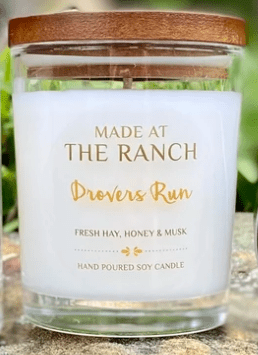Made at the Ranch Soy Candle - Drovers Run - Saddleworld Devonport