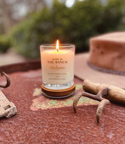 Made at the Ranch Soy Candle - Stockman - Saddleworld Devonport
