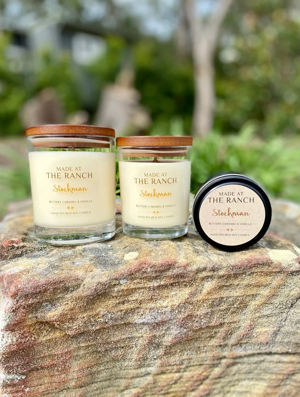 Made at the Ranch Soy Candle - Stockman - Saddleworld Devonport