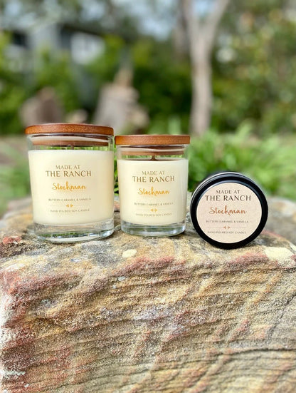 Made at the Ranch Soy Candle - Stockman - Saddleworld Devonport