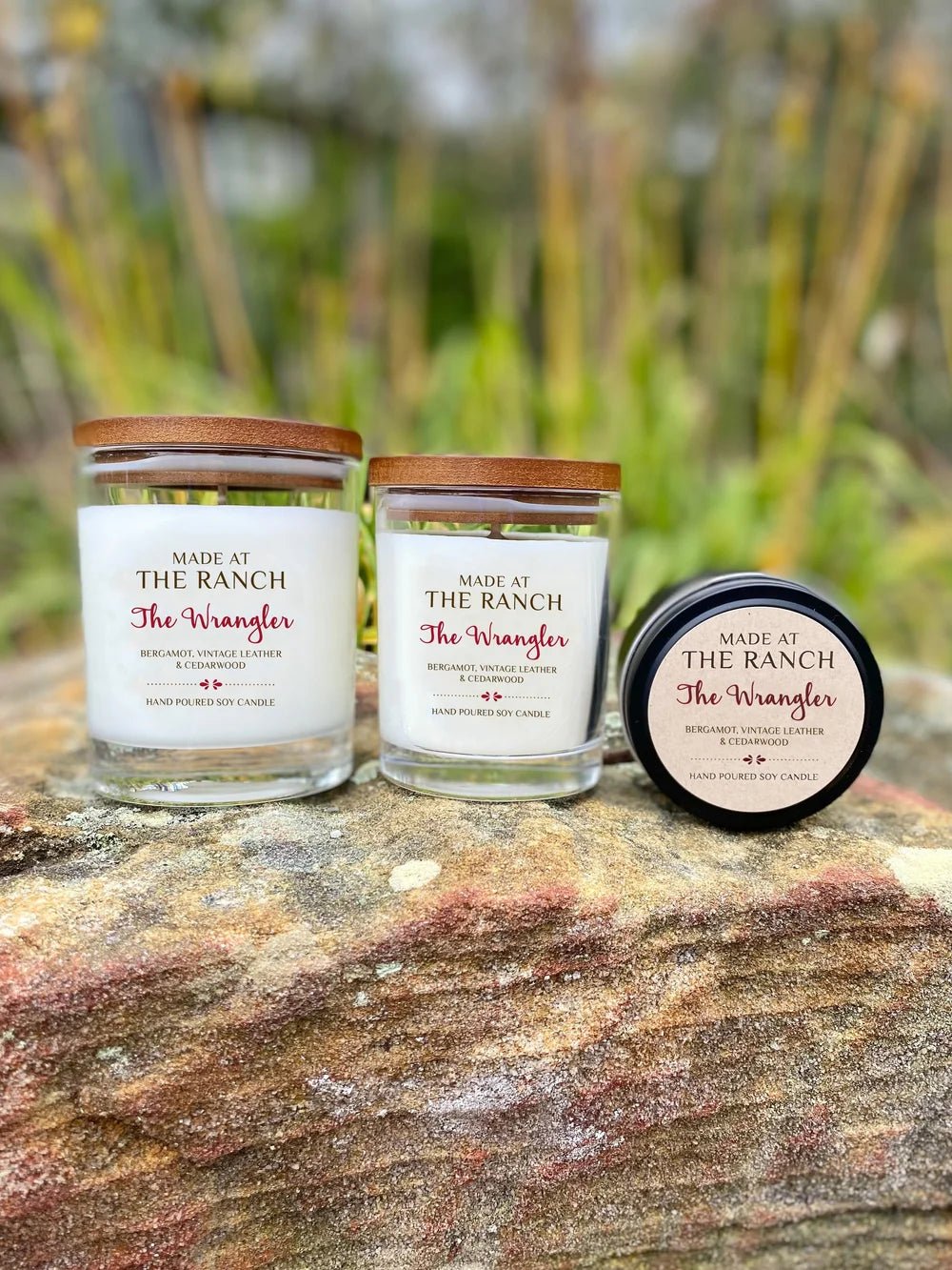 Made at the Ranch Soy Candle - The Wrangler - Saddleworld Devonport