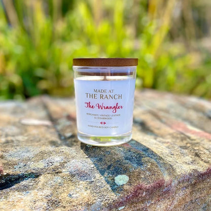 Made at the Ranch Soy Candle - The Wrangler - Saddleworld Devonport