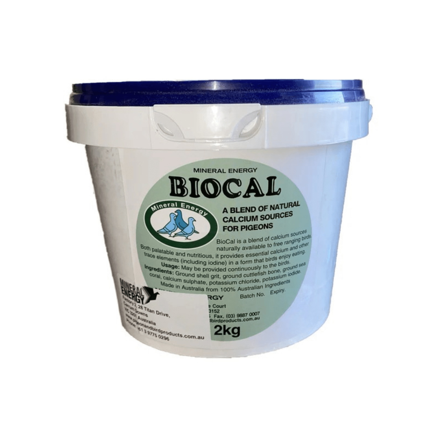 Mineral Energy Biocal for Pigeons - Saddleworld Devonport