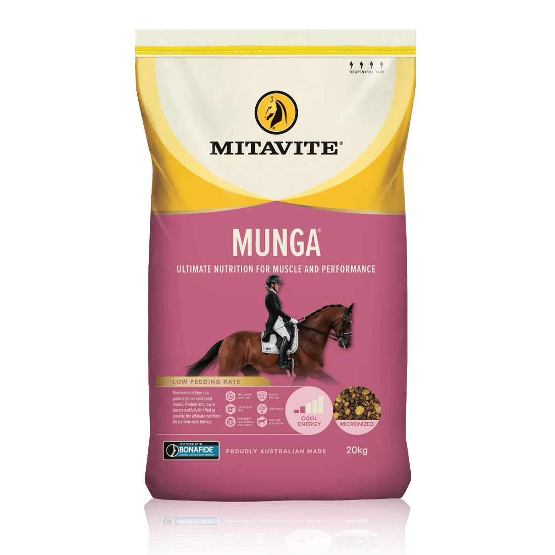 Mitavite Munga 20KG - Saddleworld Devonport