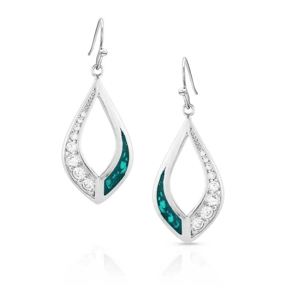 Montana Silversmiths Balanced Perspective Opal Earrings - Saddleworld Devonport