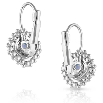 Montana Silversmiths Glacial Lake Opal Earrings - Saddleworld Devonport